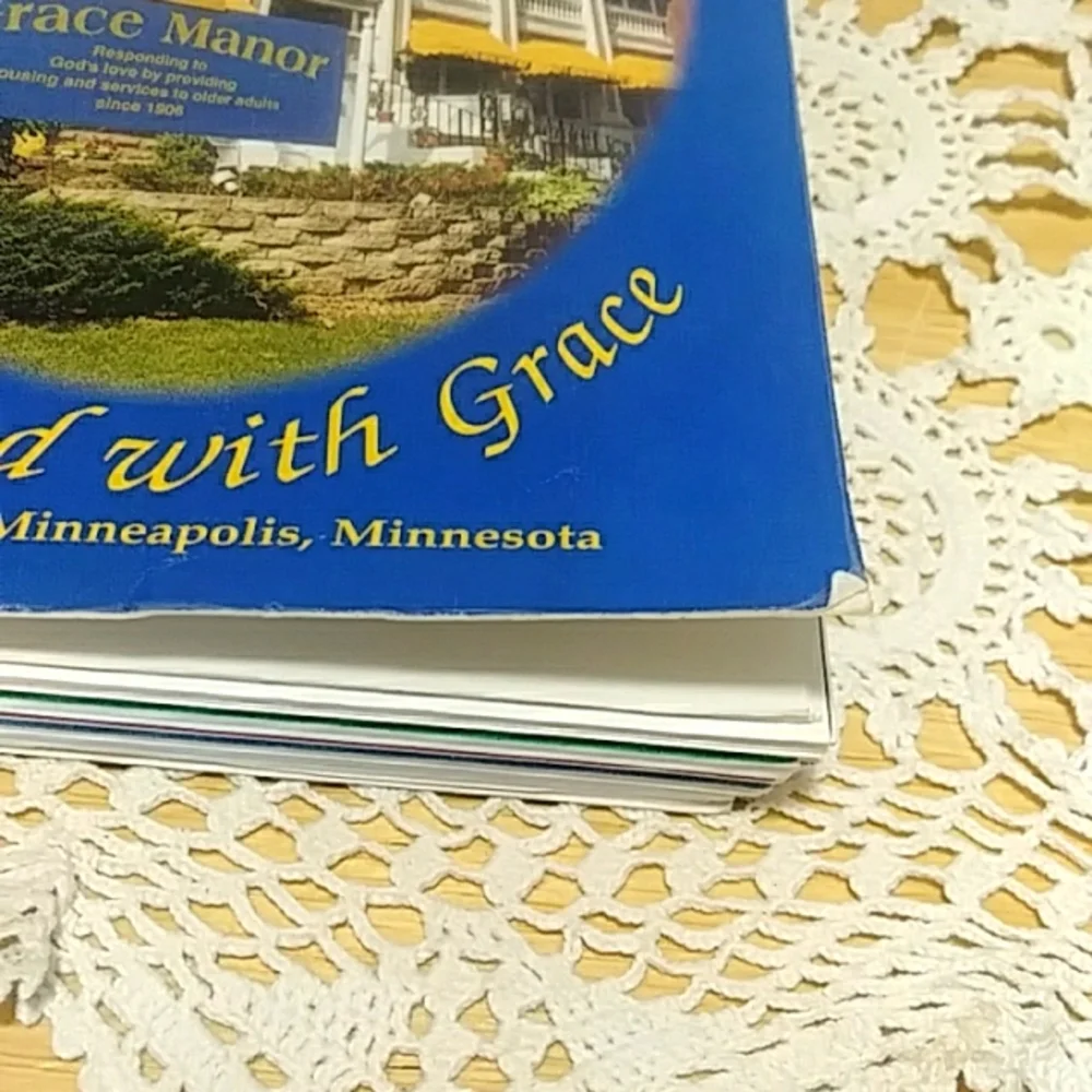 Grace Manor Minneapolis Cookbook, Seasoned with Grace